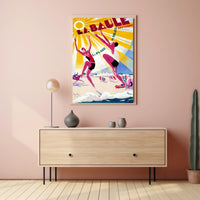 La Baule La Plage Du Soleil Poster