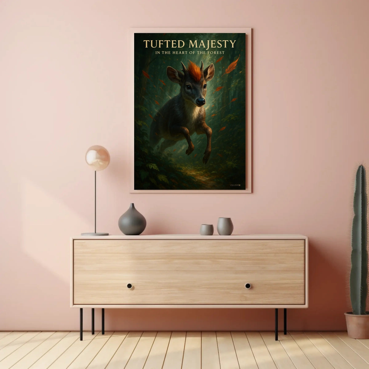 Tufted Majesty Poster