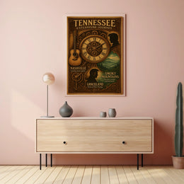 Tennessee A Steampunk Journey Poster