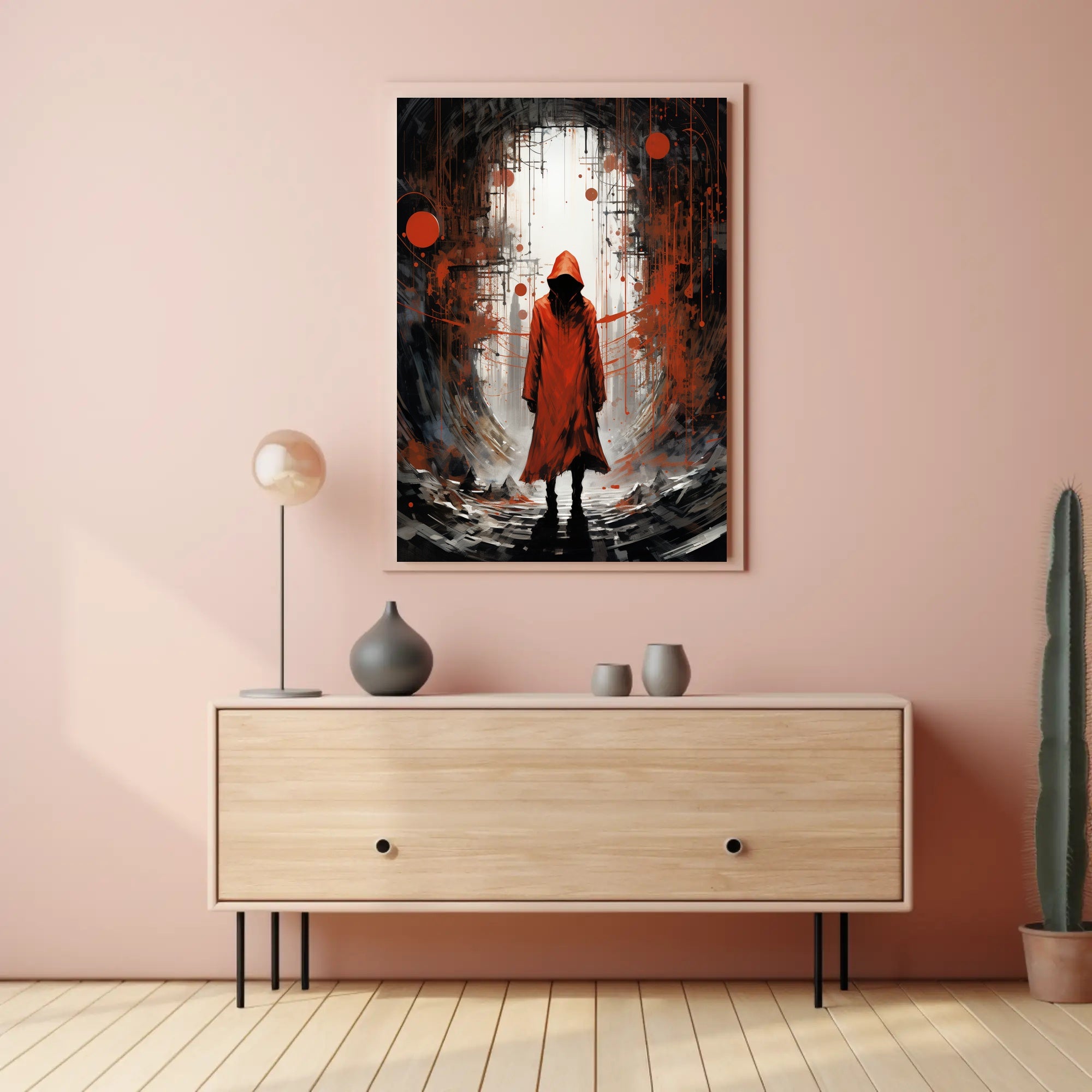 The Enigmatic Figure Poster