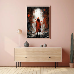 The Enigmatic Figure Poster