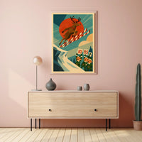 Reindeer Ski Jump Extravaganza Poster