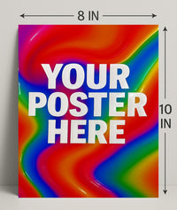 Vibrant Design Template Poster PosterGoat
