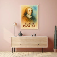 Blaise Pascal Tribute: Engaging Historical or Presidential Poster