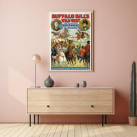 Buffalo Bill's Wild West Vintage Heritage Poster Print PosterGoat