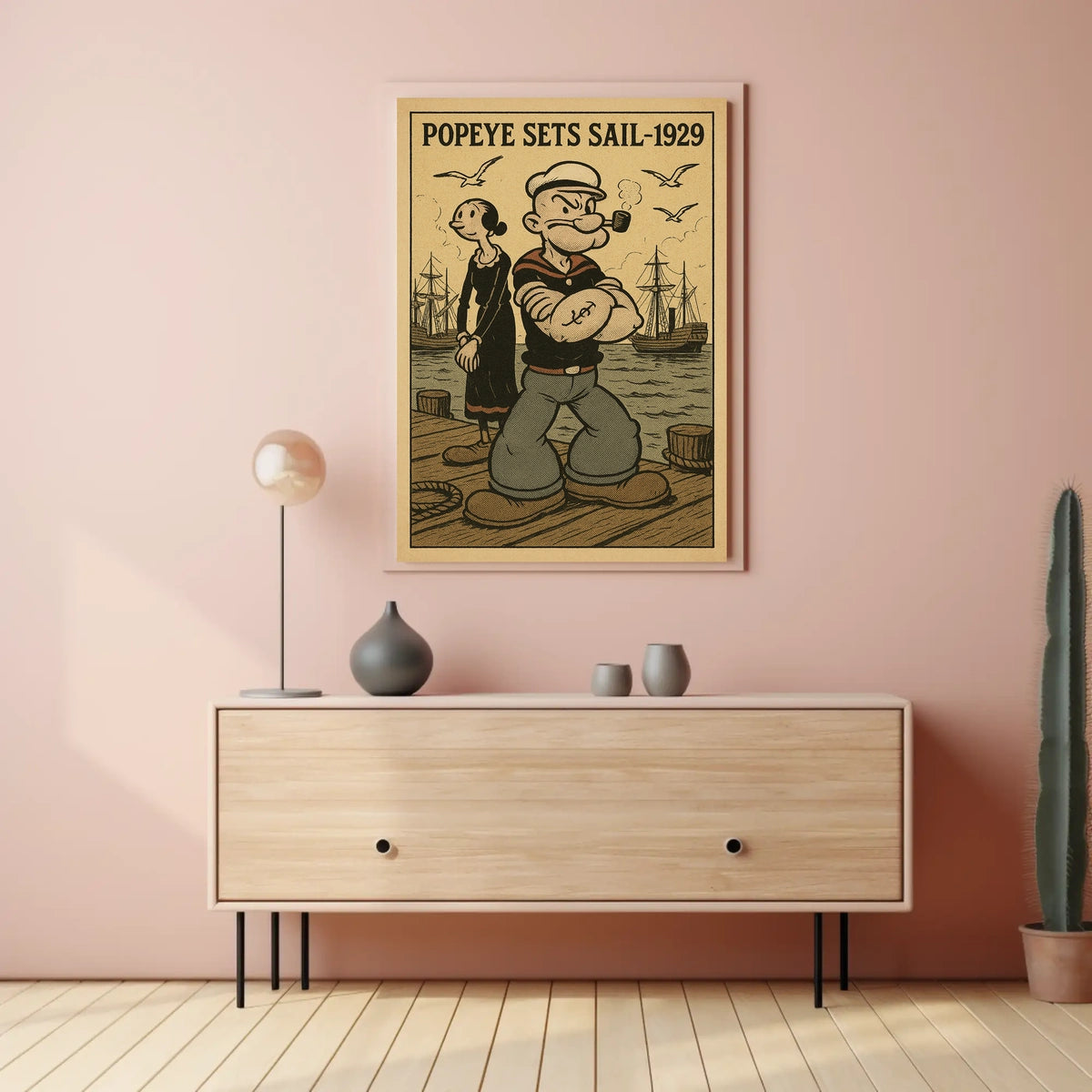 Popeye 1929 Art Poster POP-185