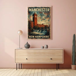Manchester, New Hampshire Poster