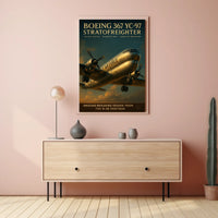 Boeing 367 YC-97 Stratofreighter Poster