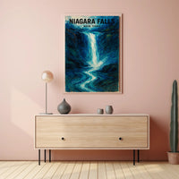 Niagara Falls Adventure Travel Poster