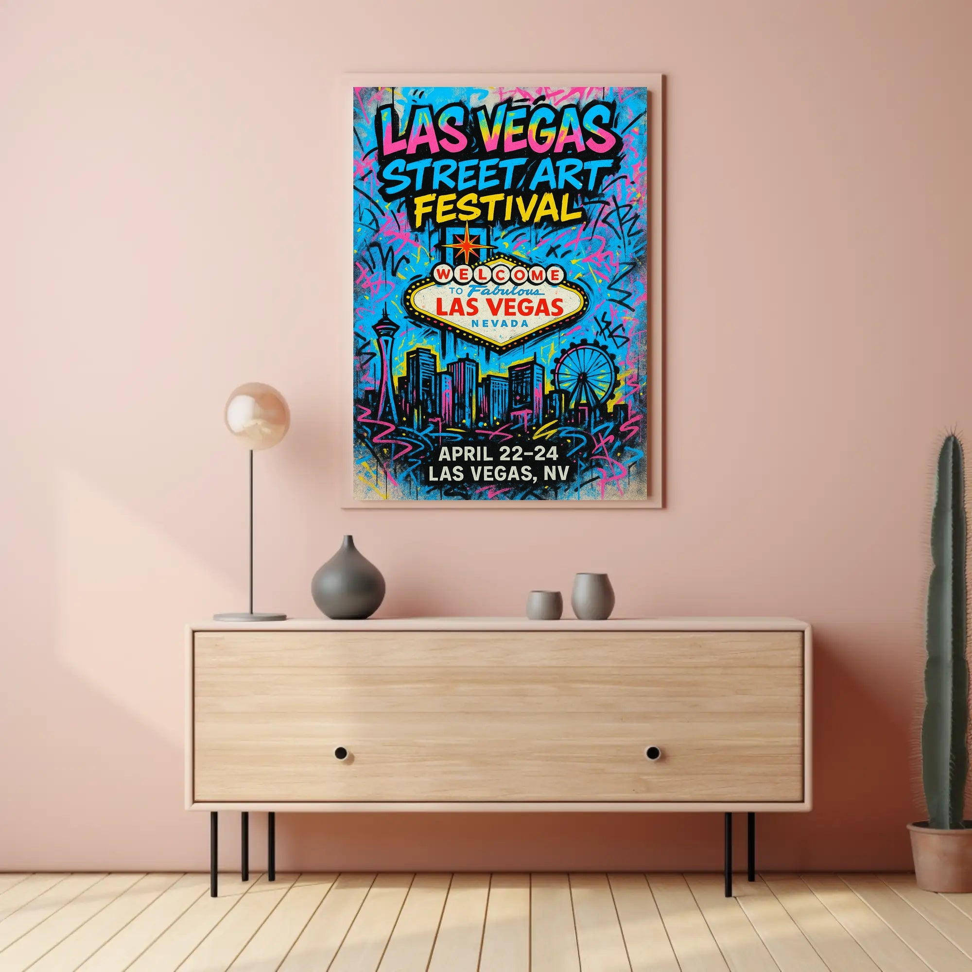 Las Vegas Street Art Festival Poster