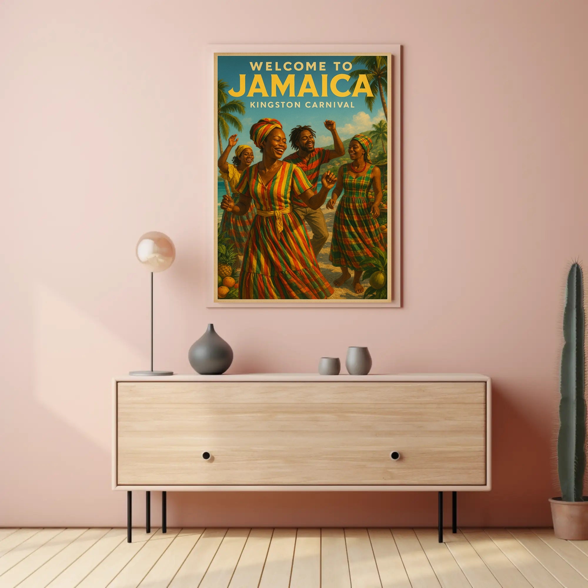 Welcome to Jamaica Carnival Poster
