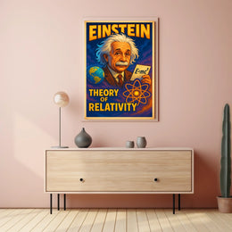 Einstein Theory Of Relativity Poster