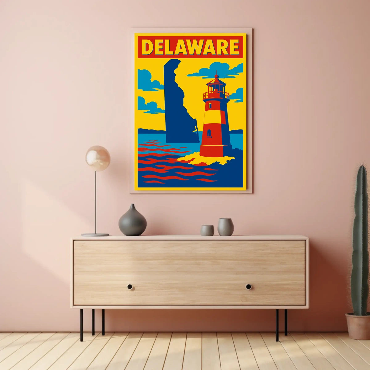 Delaware Lighthouse Poster