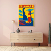 Delaware Lighthouse Poster