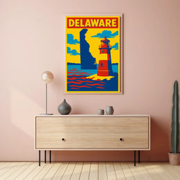Delaware Lighthouse Poster