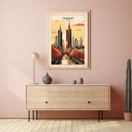 Frankfurt Skyline Poster