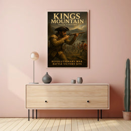 Kings Mountain Revolutionary War Poster