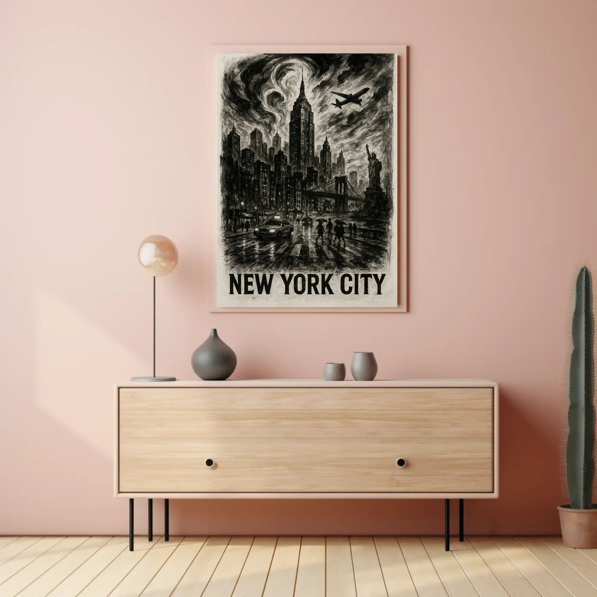 New York City Skyline Poster