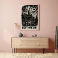 New York City Skyline Poster