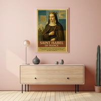 Saint Isabel Of France Poster