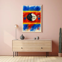 Vibrant Abstract Composition Abstract Poster