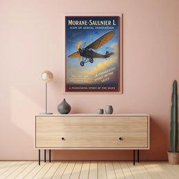 Morane-Saulnier L Icon of Aerial Innovation Poster PosterGoat