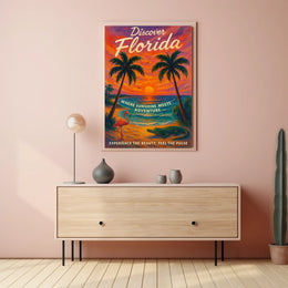 Discover Florida Poster