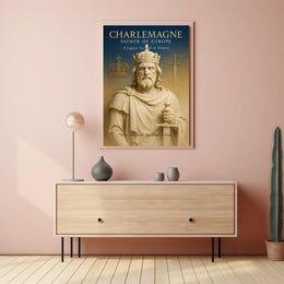 Charlemagne Father Of Europe Poster