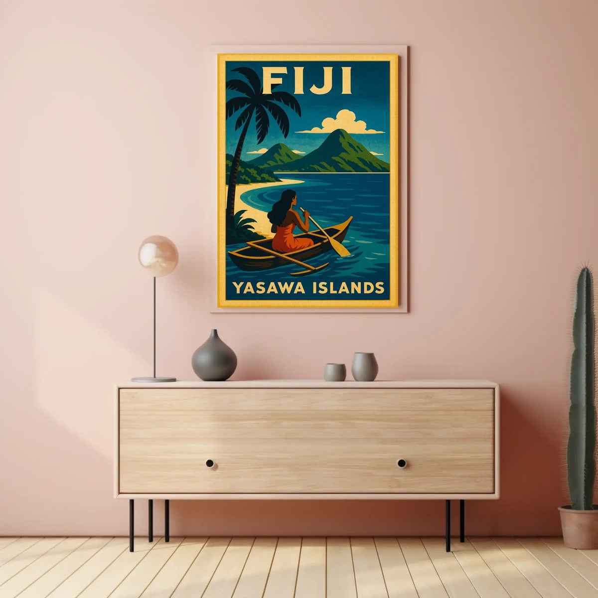 Yasawa Islands Fiji Paradise Poster