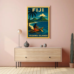 Yasawa Islands Fiji Paradise Poster
