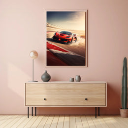 Racing Elegance Poster PosterGoat
