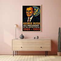 George Bush 41st President Poster