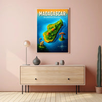 Madagascar An Island of Adventure Poster PosterGoat
