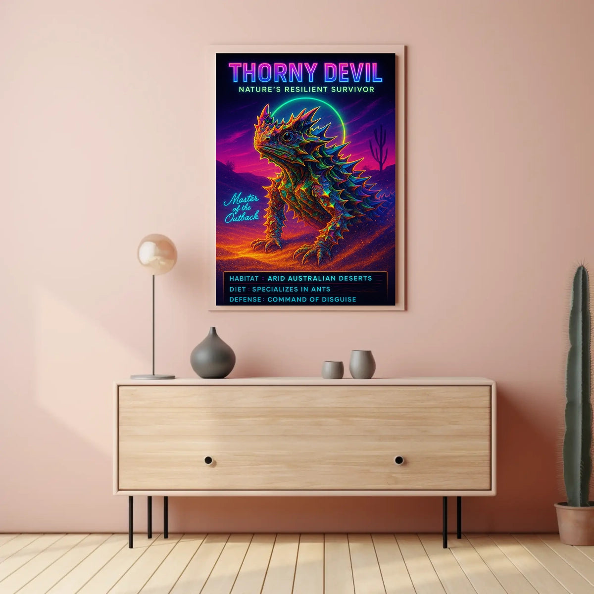 Thorny Devil NatureS Resilient Poster