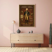 The Marquis De Lafayette Hero Of Two Poster