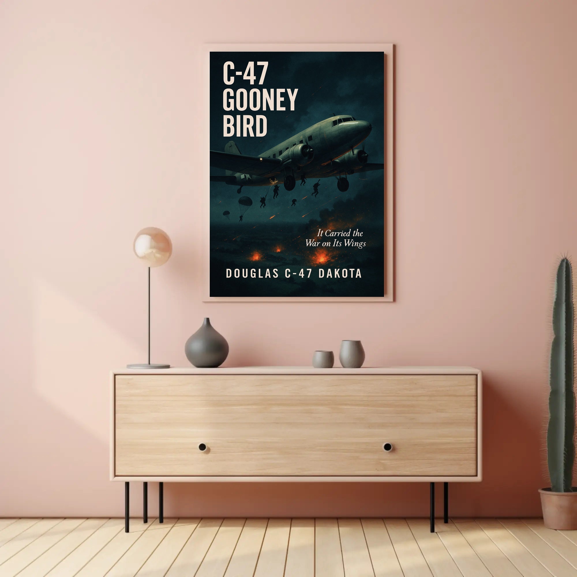 C-47 Gooney Bird Poster PosterGoat