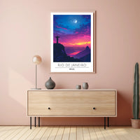 Vibrant Rio de Janeiro Travel Poster