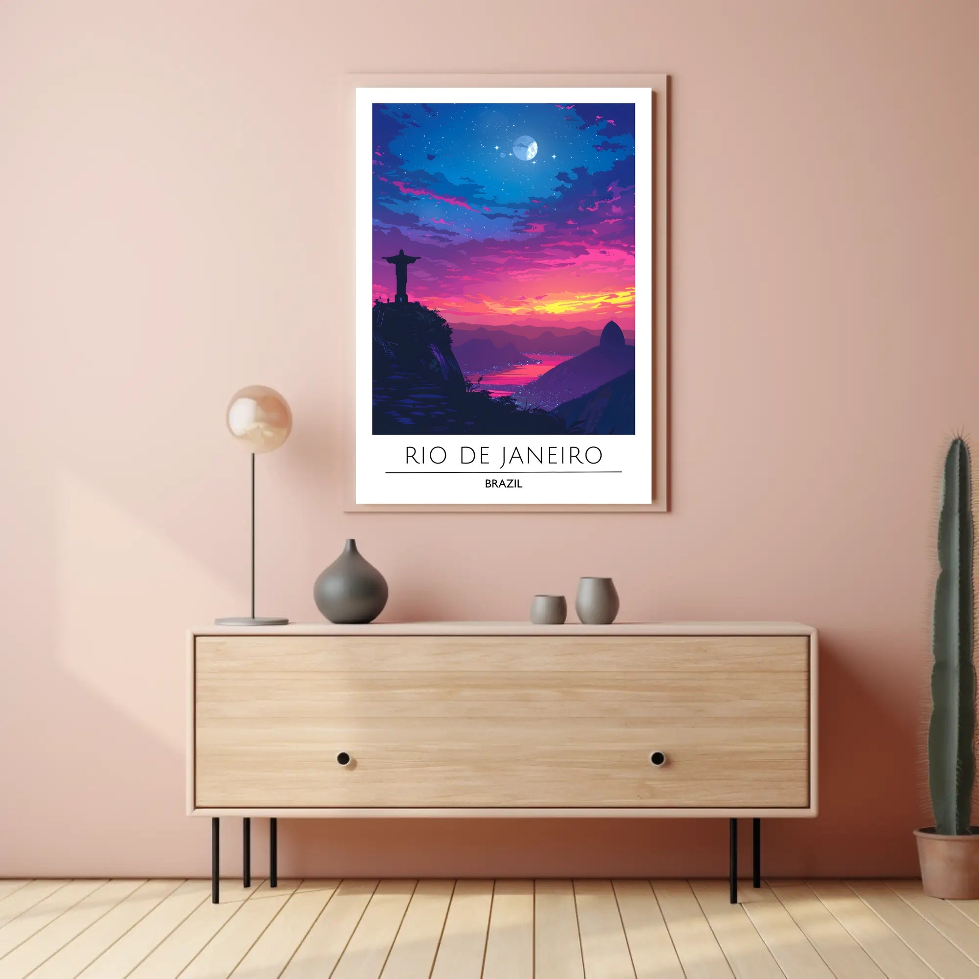 Vibrant Rio de Janeiro Travel Poster
