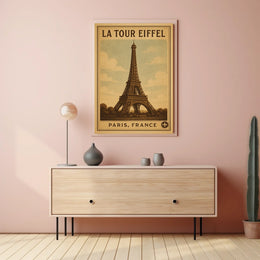 La Tour Eiffel Paris, France Poster