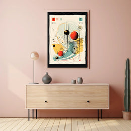 Abstract Cosmic Design Abstract Poster