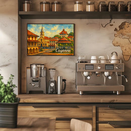 Cayenne French Guiana Poster