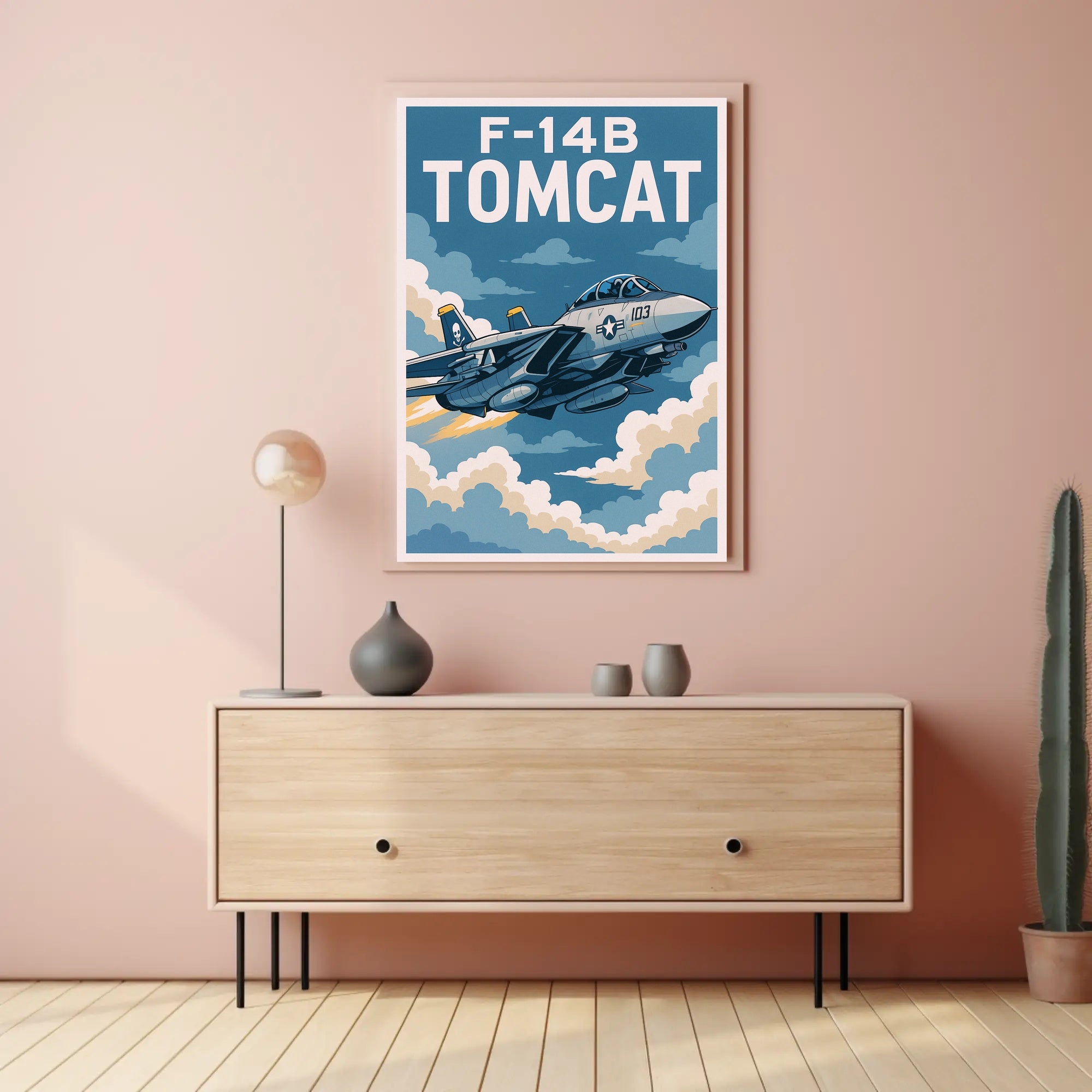 F-14B Tomcat Poster PosterGoat