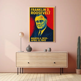Franklin D. Roosevelt Presidential Poster