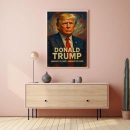 Donald Trump Presidential Term Poster