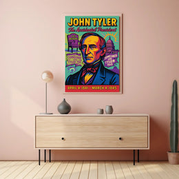 John Tyler The Accidental President Poster PosterGoat