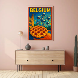 Belgium A Taste Of Culture Poster