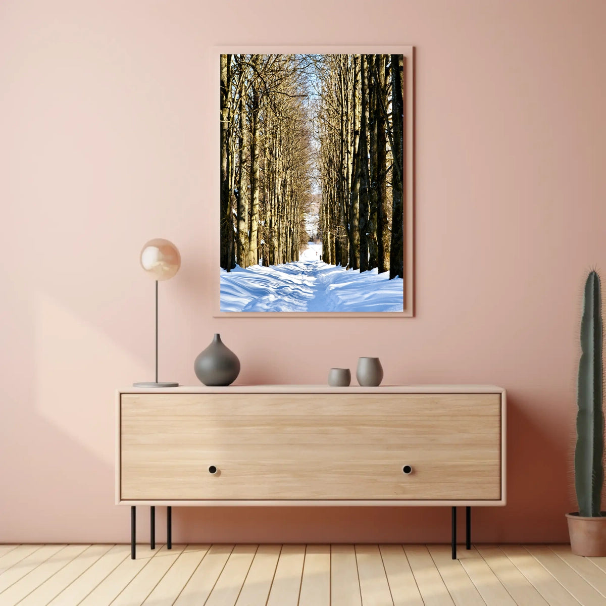 Winter Pathway Poster