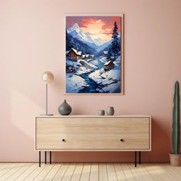 Winter Wonderland Retreat Poster