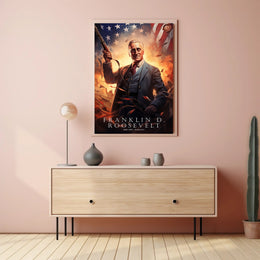 Franklin D. Roosevelt: A Pivotal Leader Poster