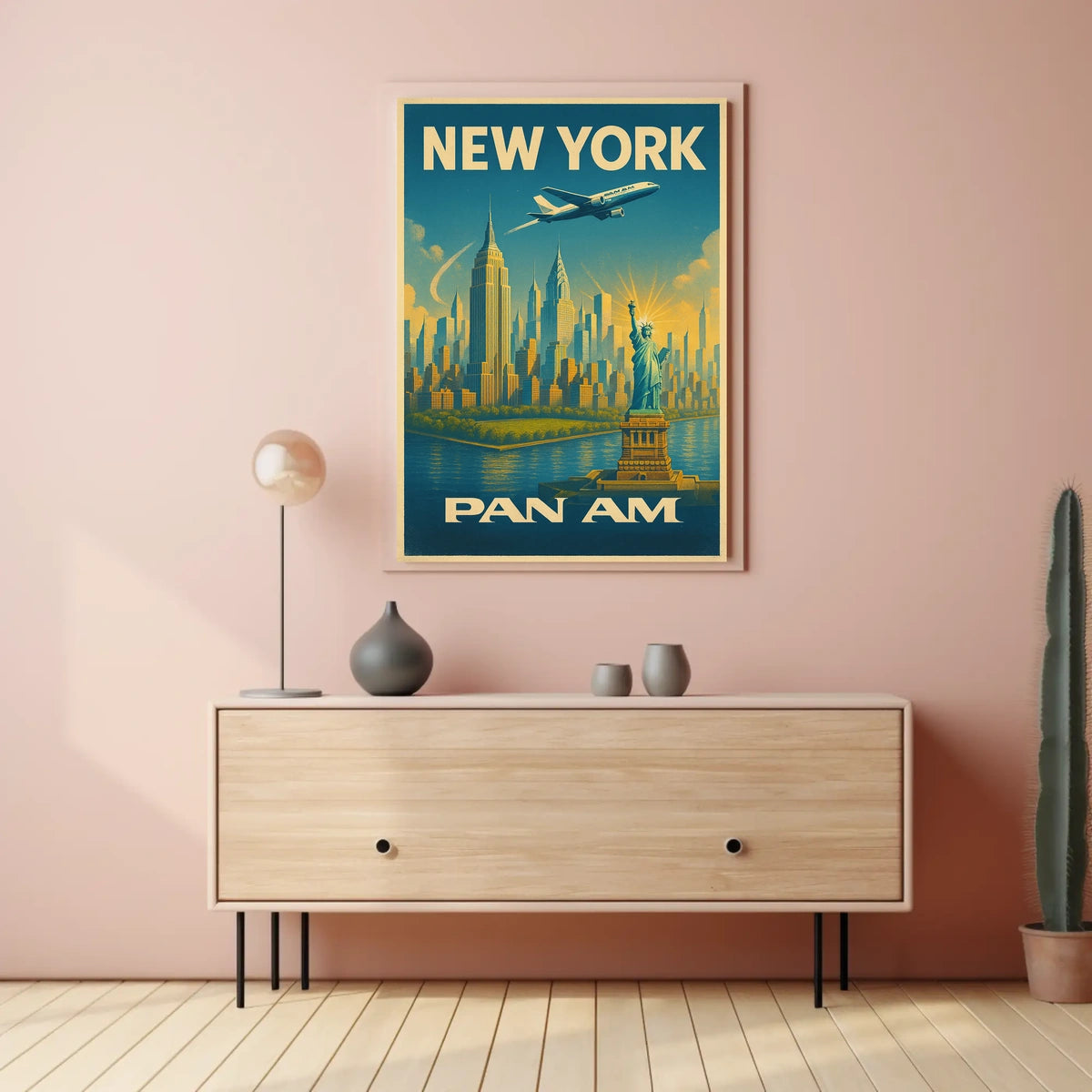 New York Pan Am Poster